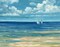 Summerset Sailboat Poster Print by Paul Brent - Item # VARPDXBNT951